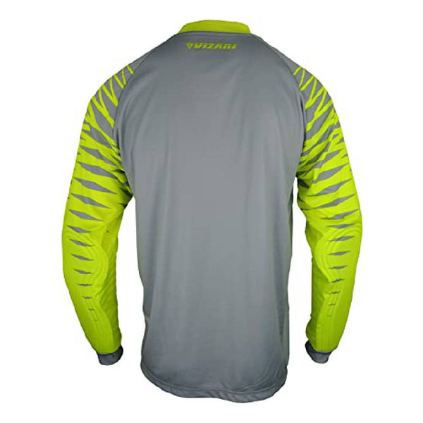 Vizari Ventura Short Sleeve Goalkeeper Jersey Neon Orange Black Size Small