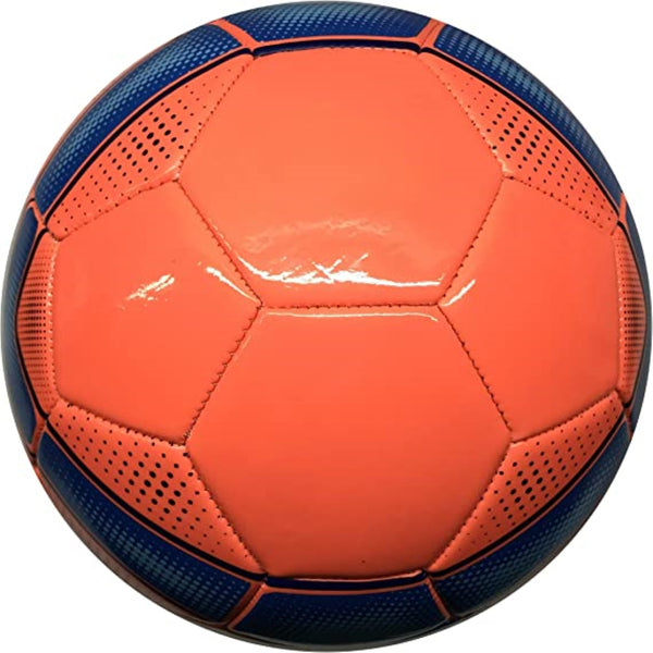 Buy Soccer Ball 2 Neon Orange Futebol Embroidered Online in India