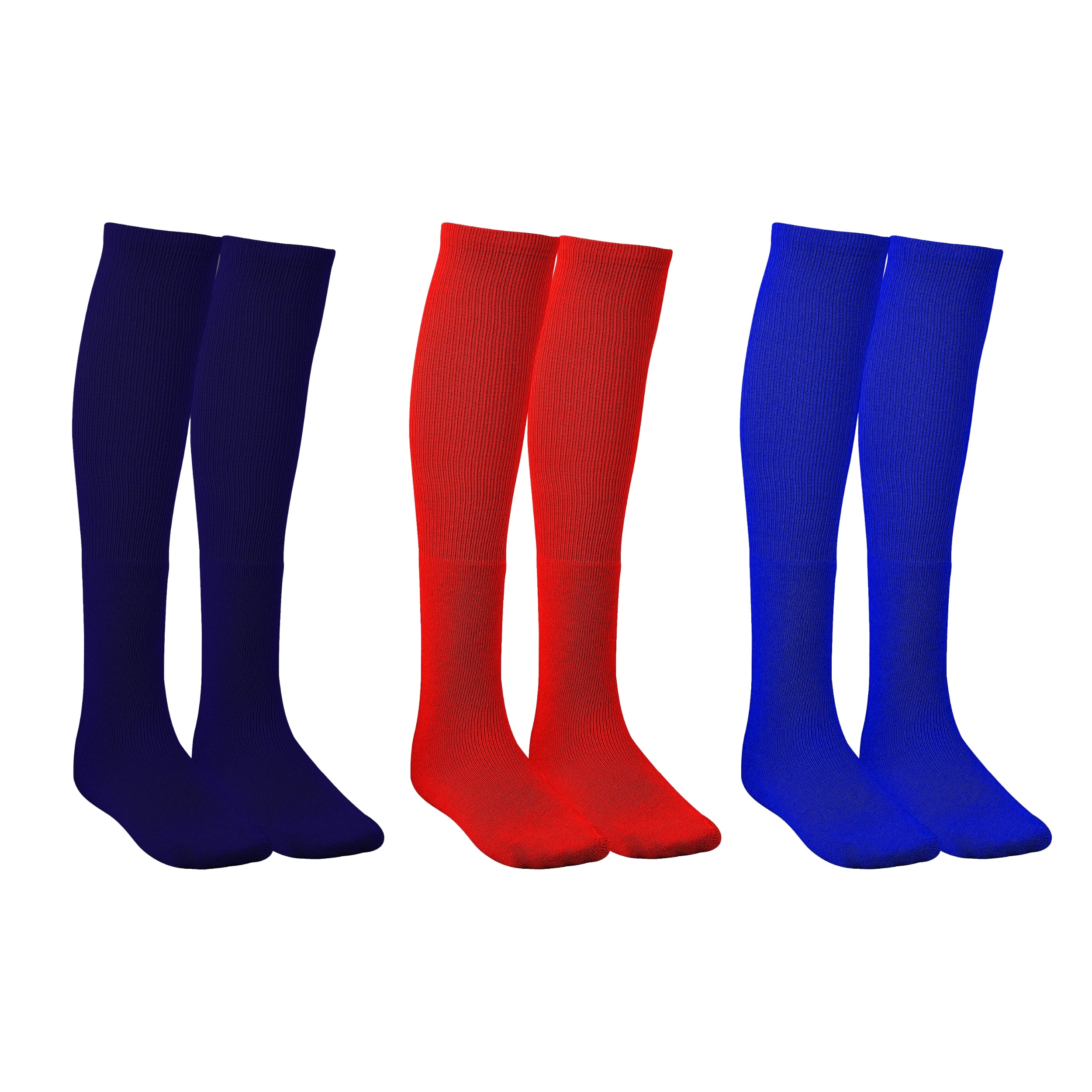 Vizari League Multi-Colored Socks Combo | Sweat Wicking Socks (Pack of 3)