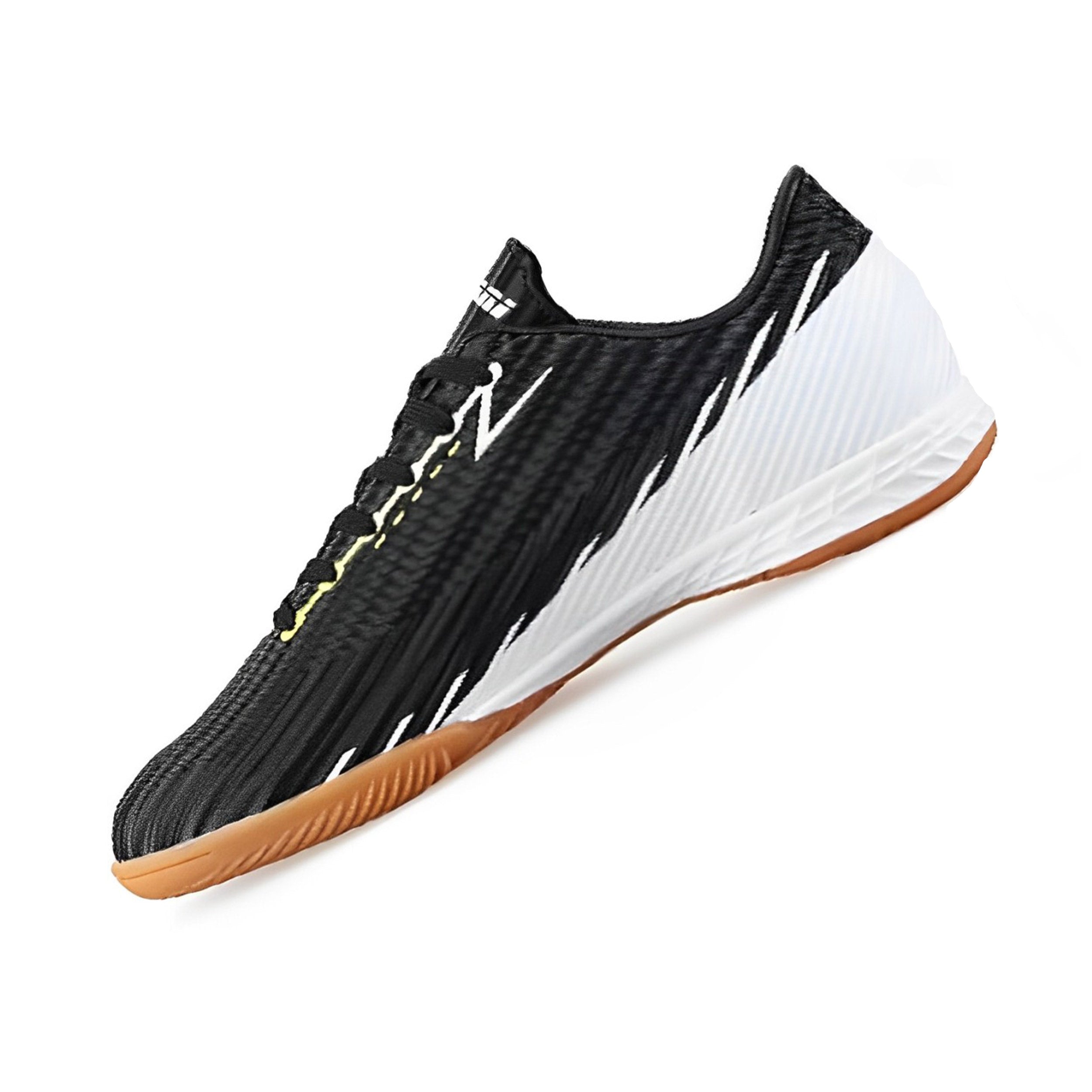 Tesoro Indoor Soccer Shoes-Black/White