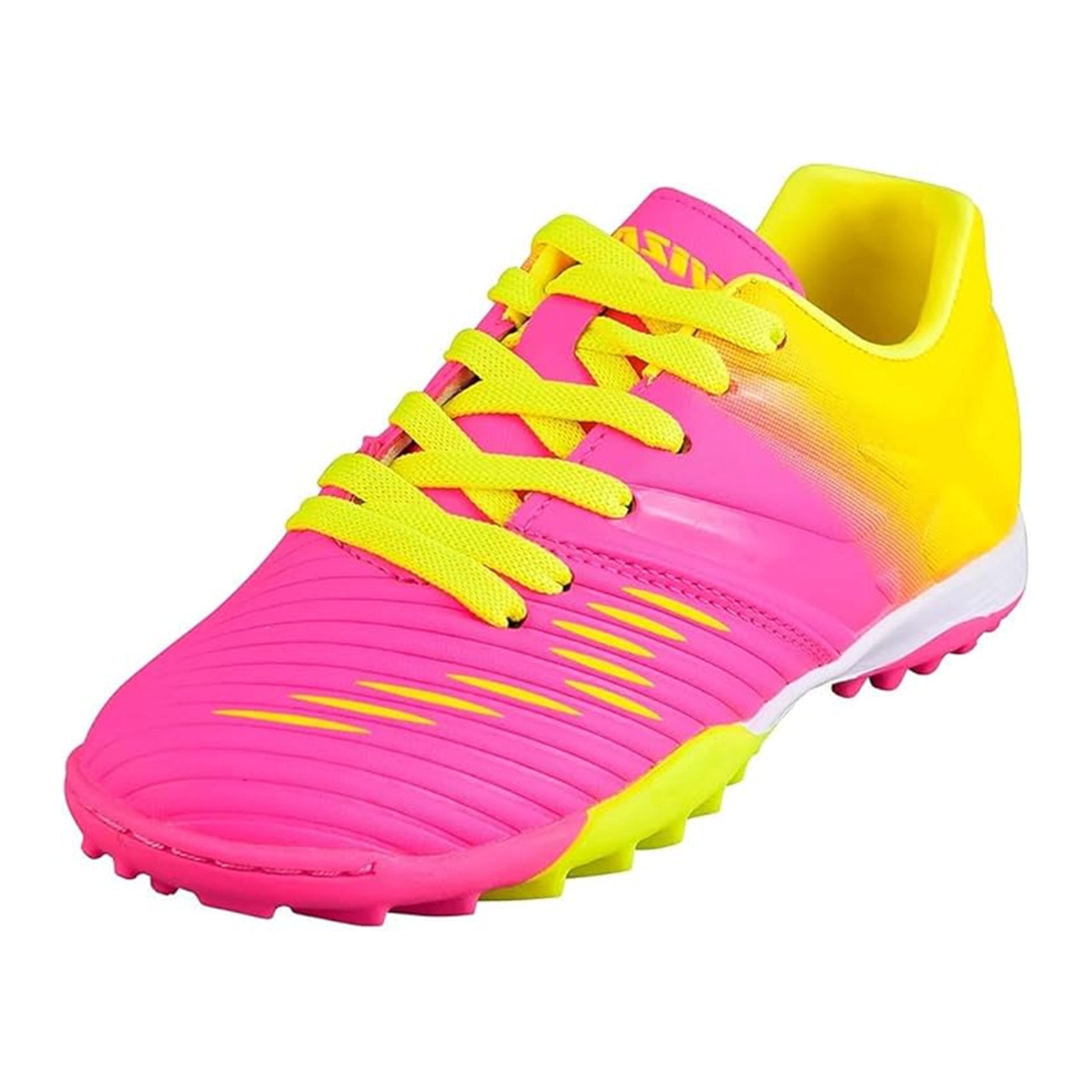 Liga Turf Soccer Shoes - Pink/Yellow