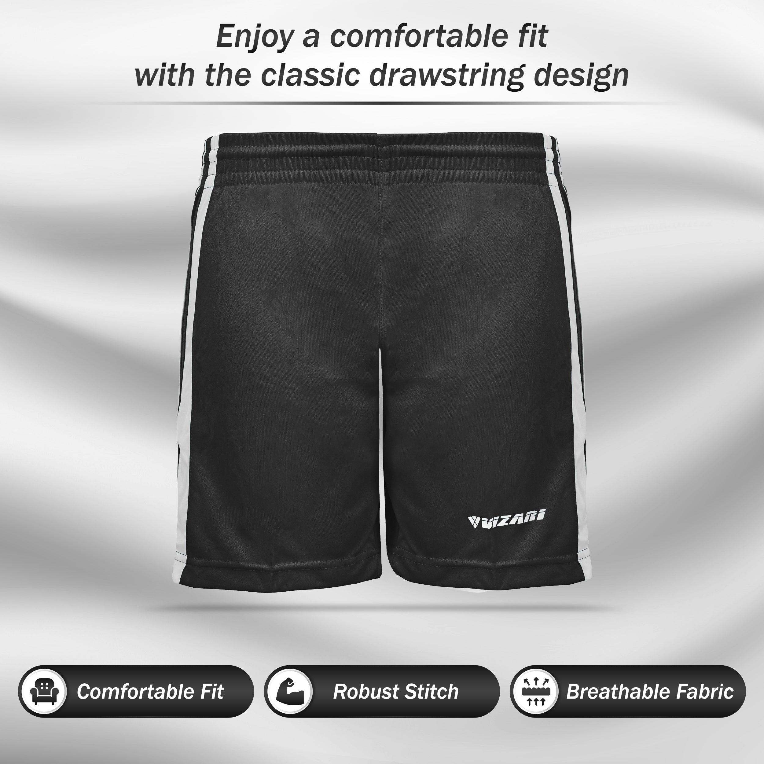 Campo Soccer Shorts - Black