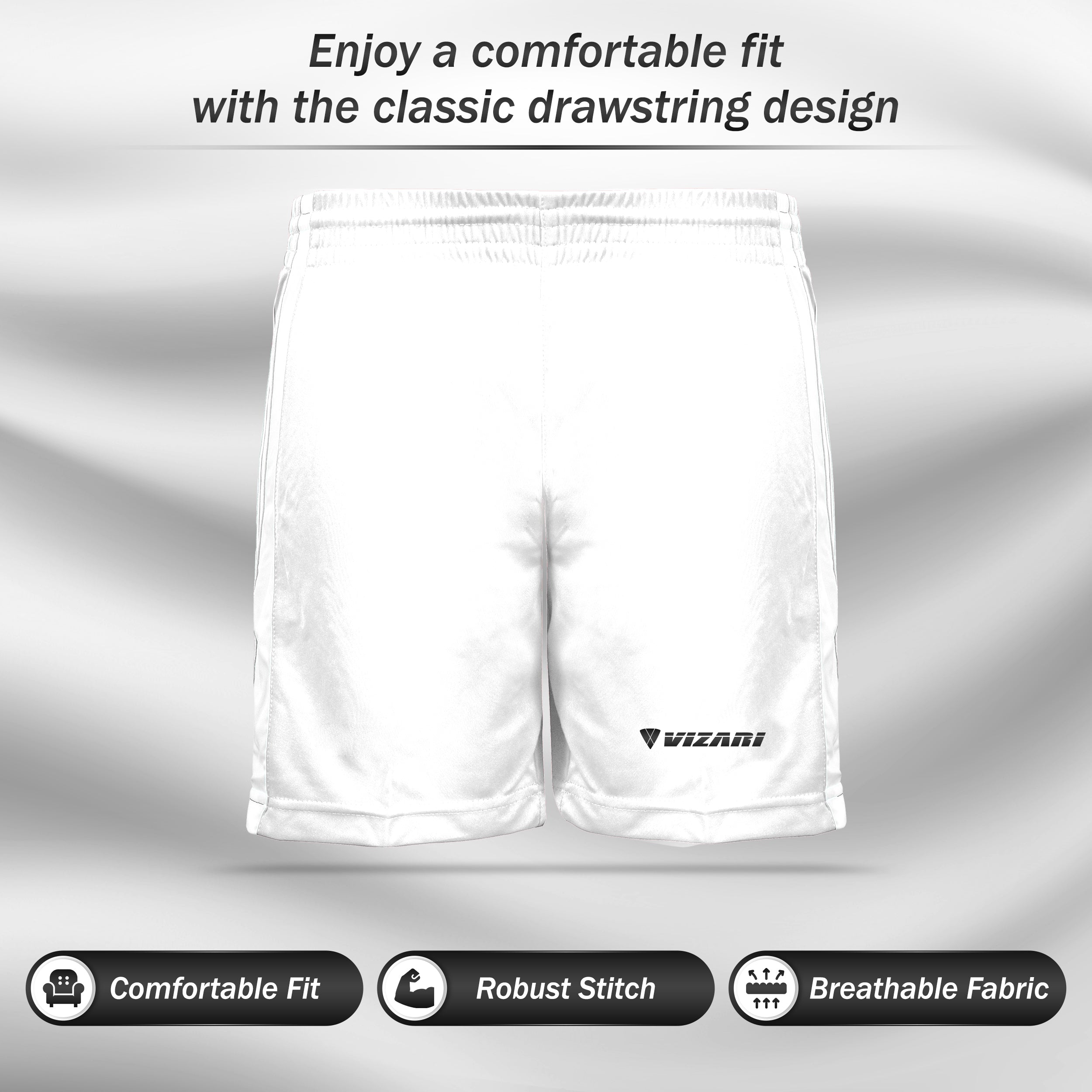 Campo Soccer Shorts - White