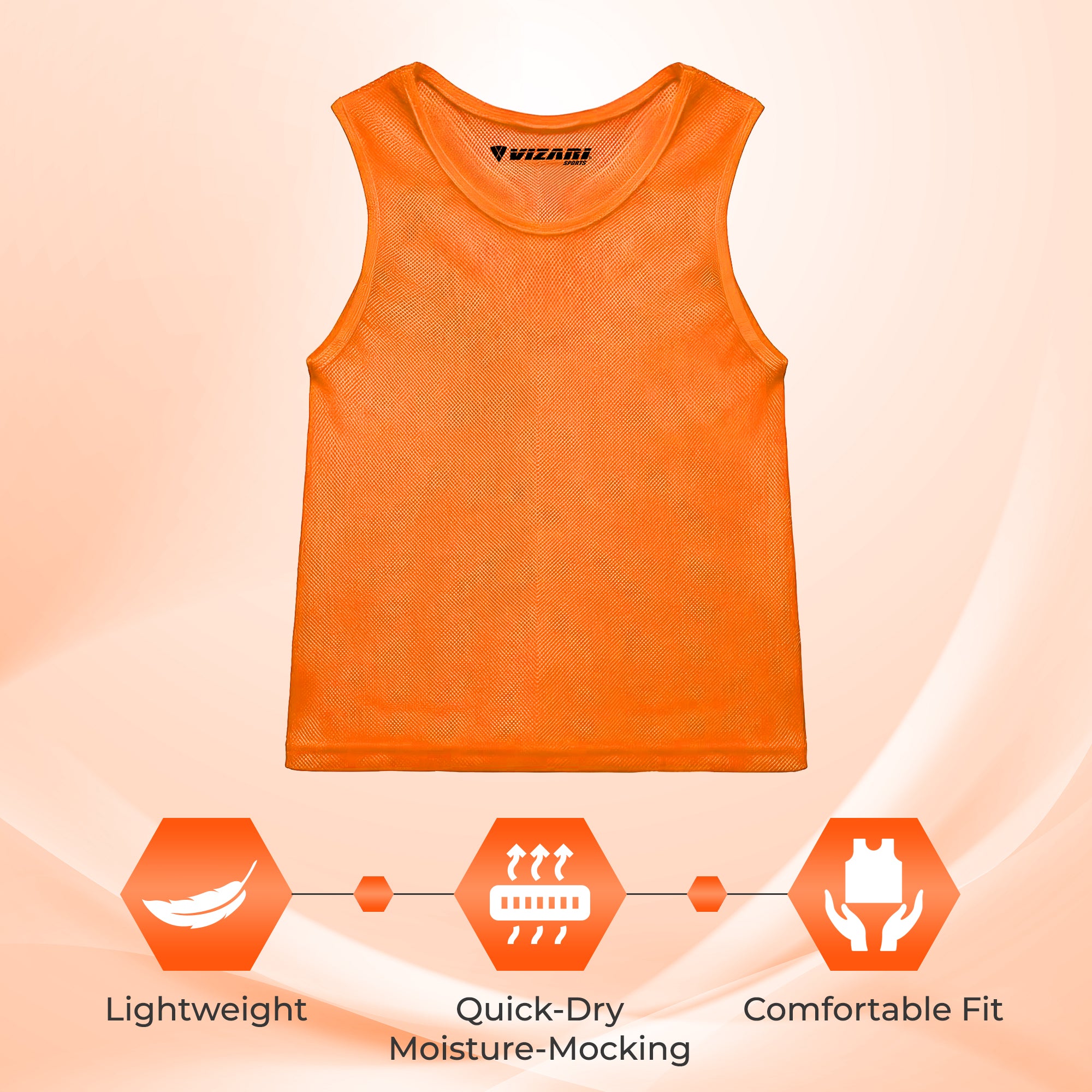 Scrimmage Vest-Orange