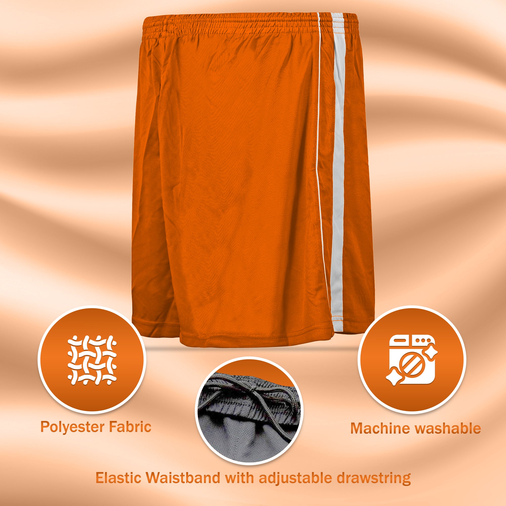 Campo Soccer Shorts - Orange