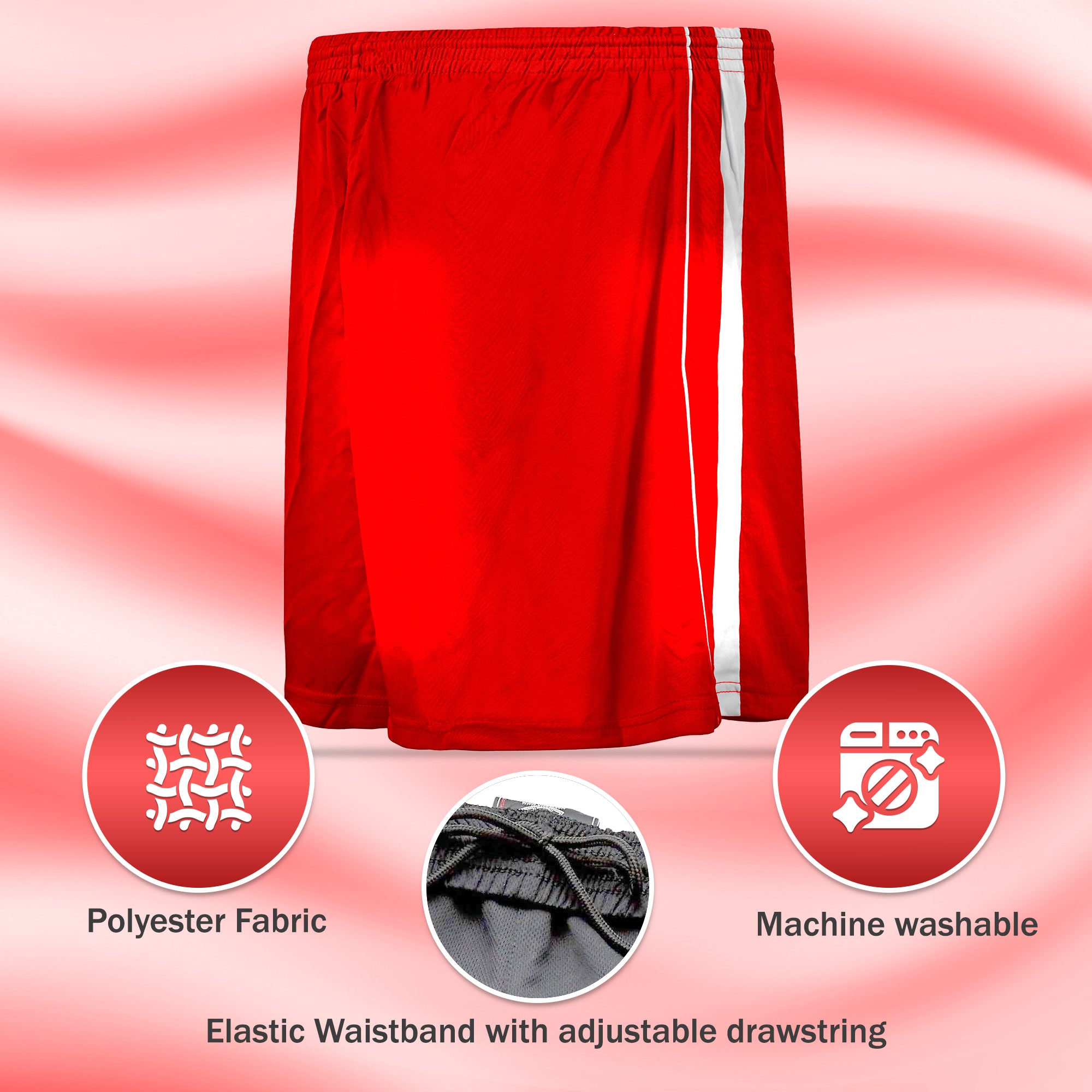 Campo Soccer Shorts - Red