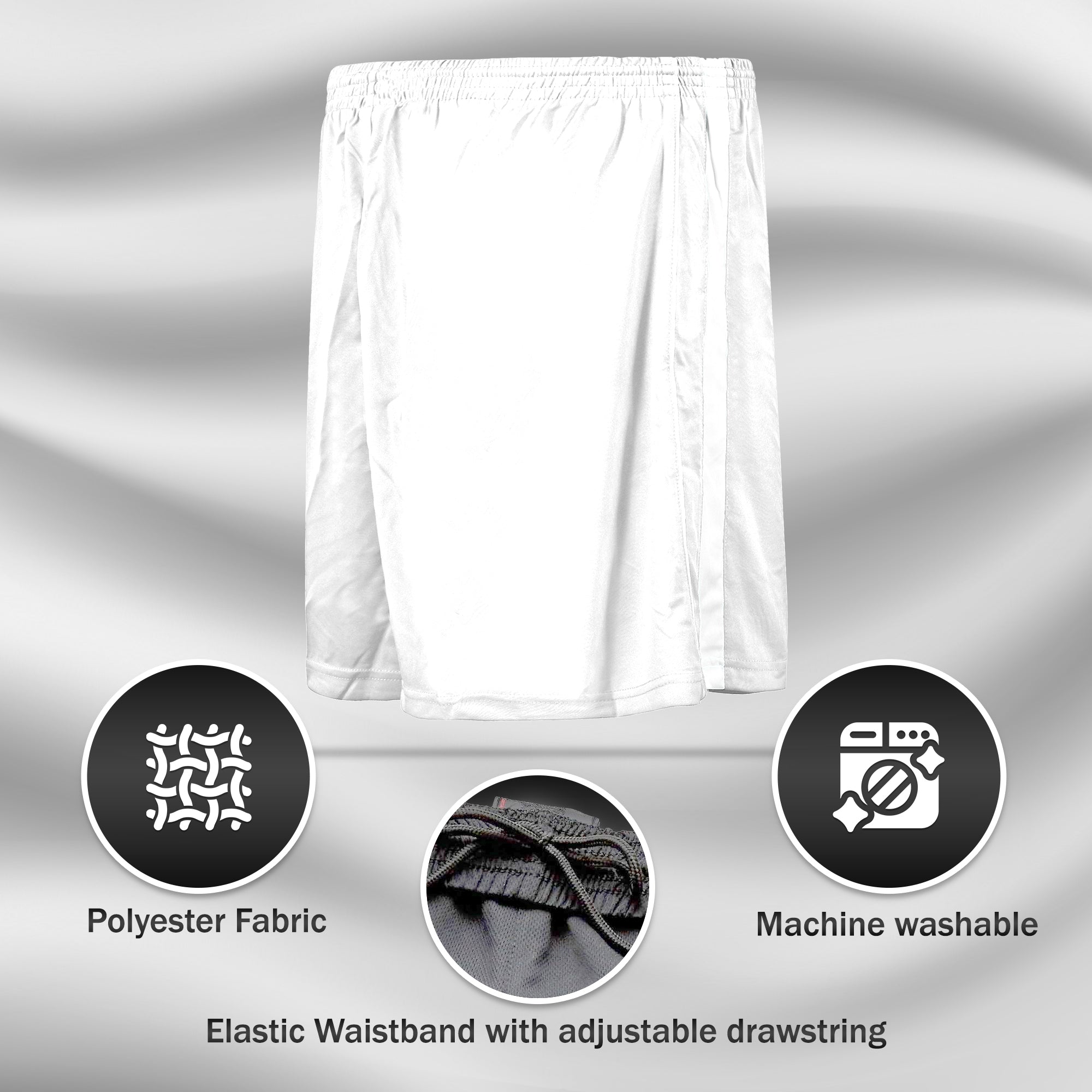 Campo Soccer Shorts - White