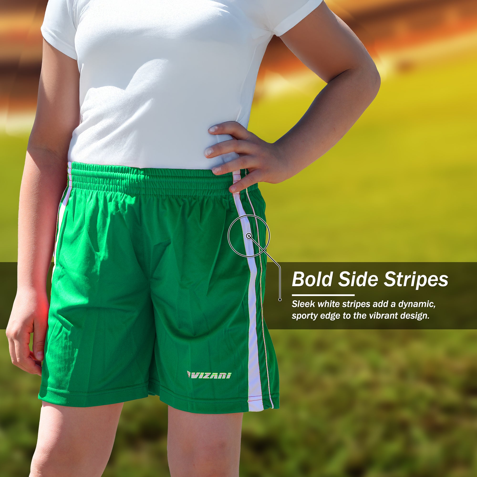 Campo Soccer Shorts - Forest Green