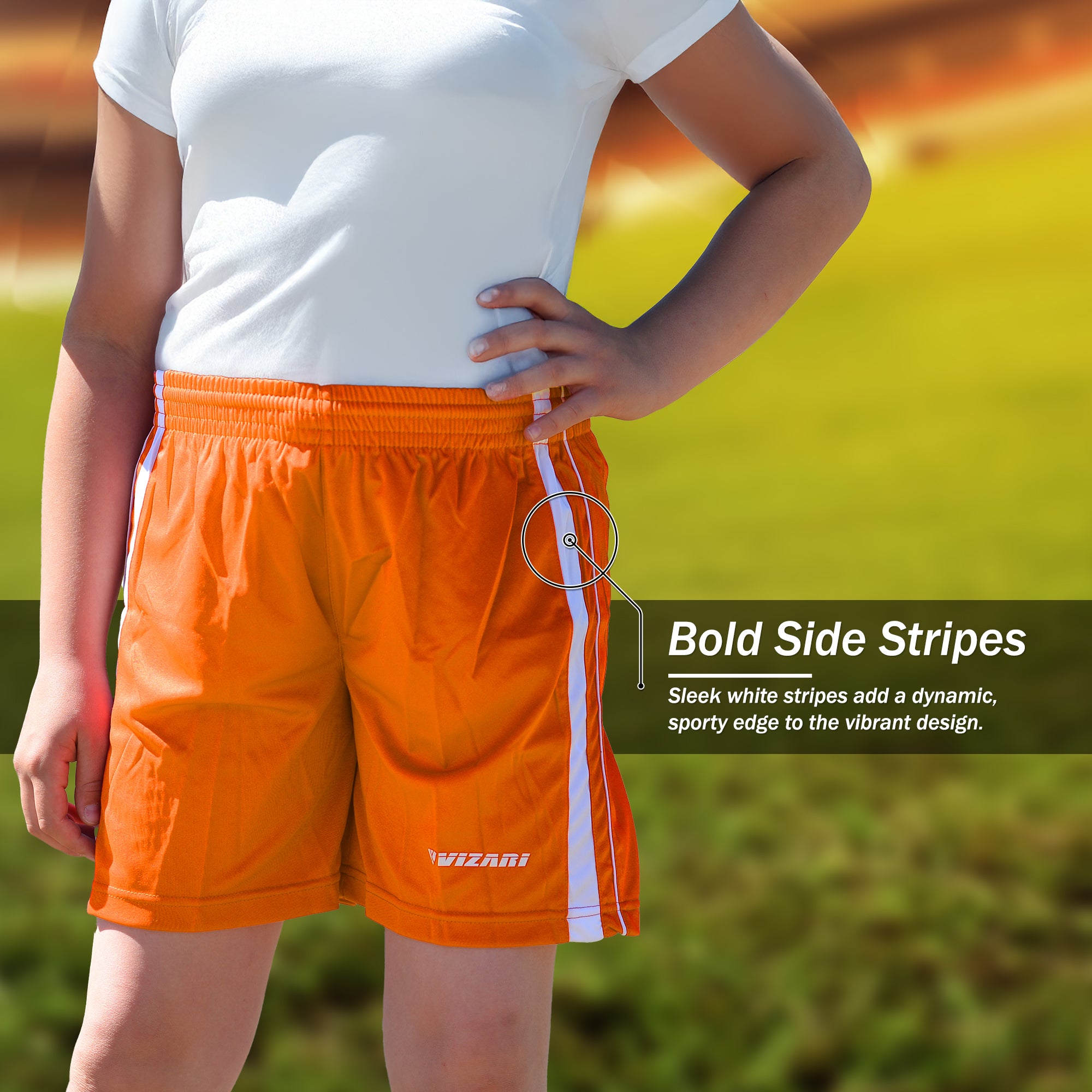 Campo Soccer Shorts - Orange