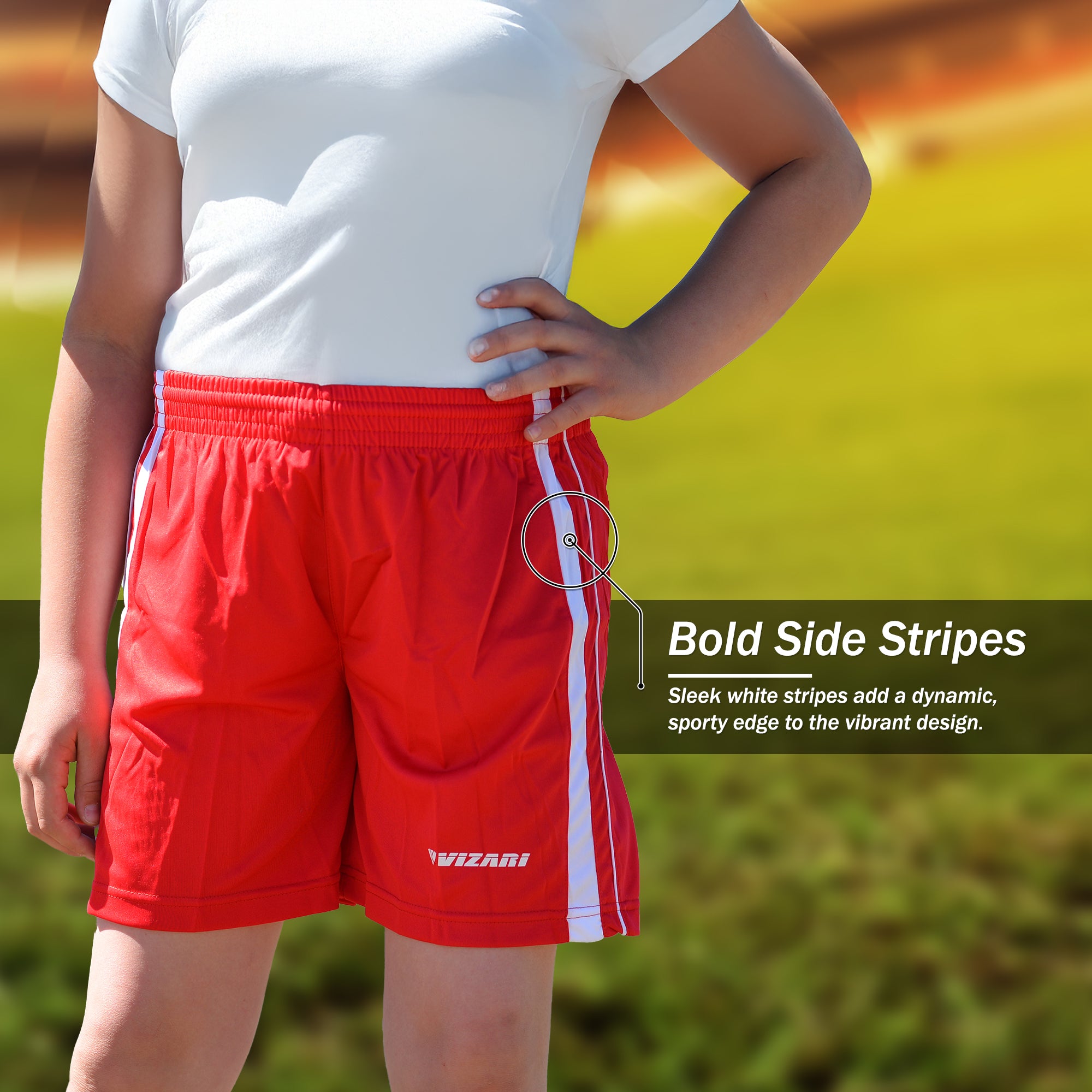 Campo Soccer Shorts - Red