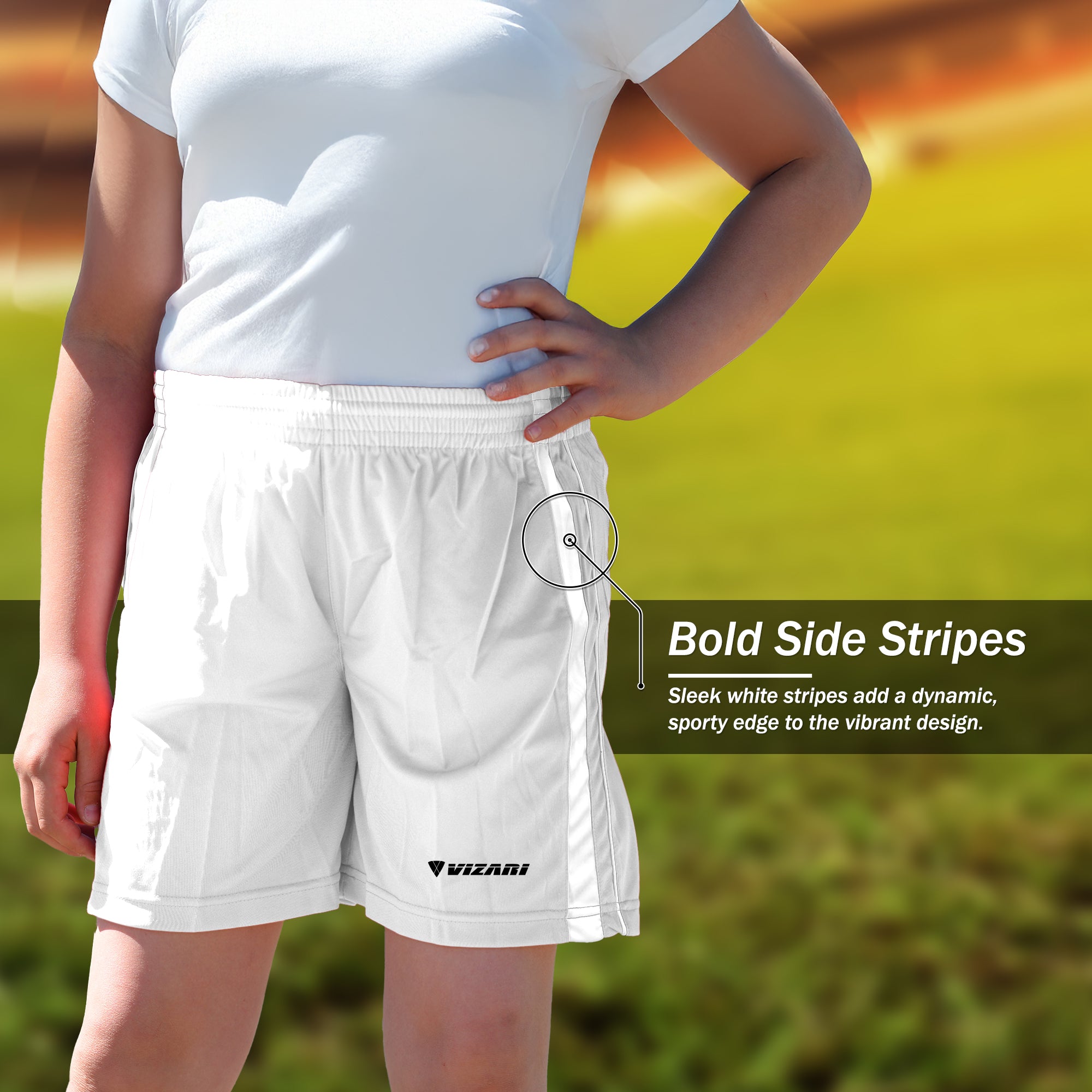 Campo Soccer Shorts - White