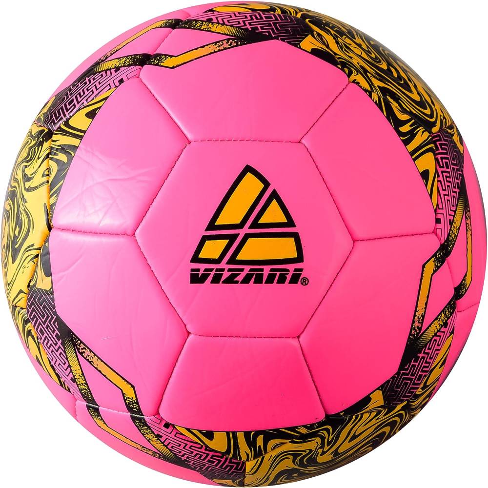 Toledo Soccer Ball-Pink/Neon Yellow