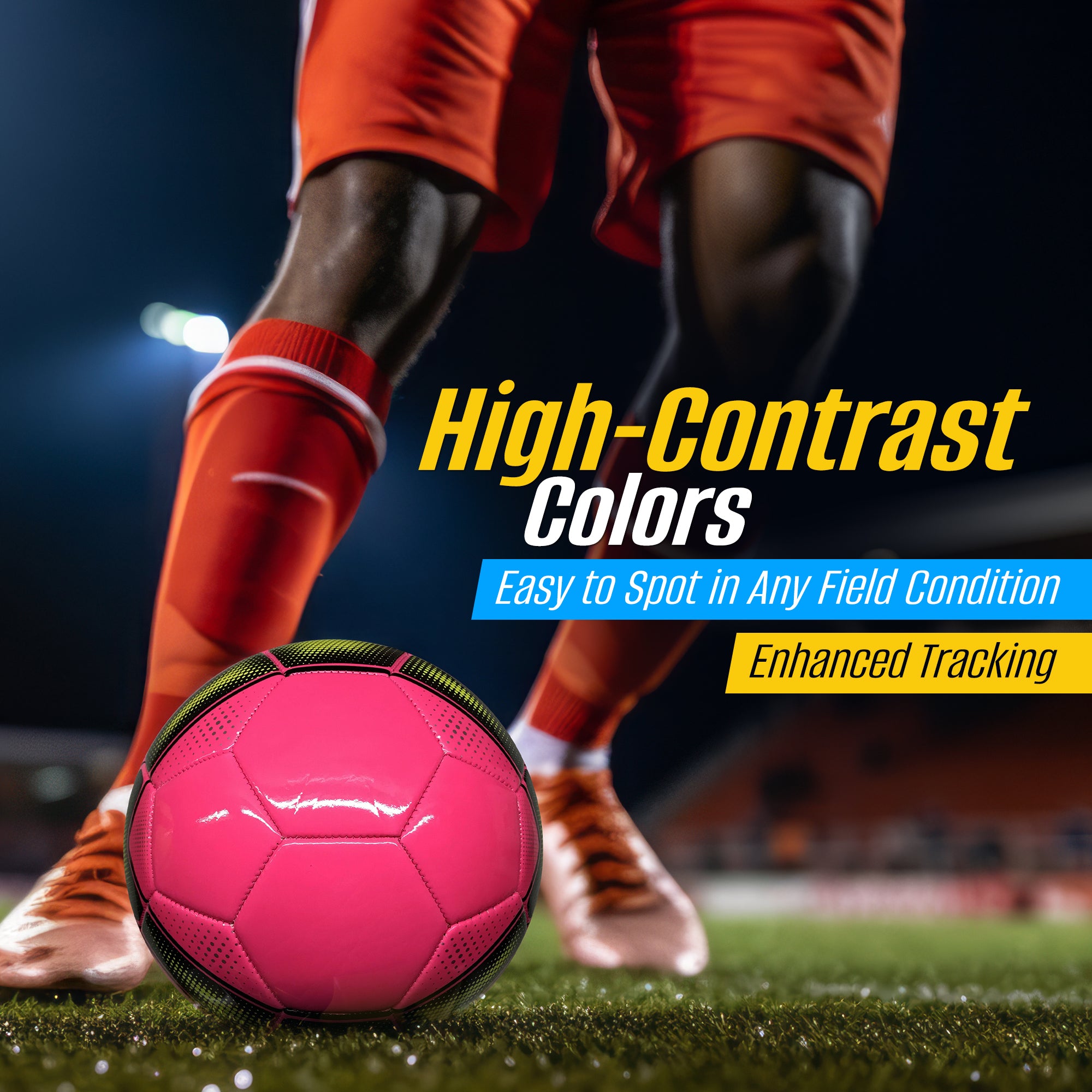 Sports Cordoba Usa Soccer Balls-Pink