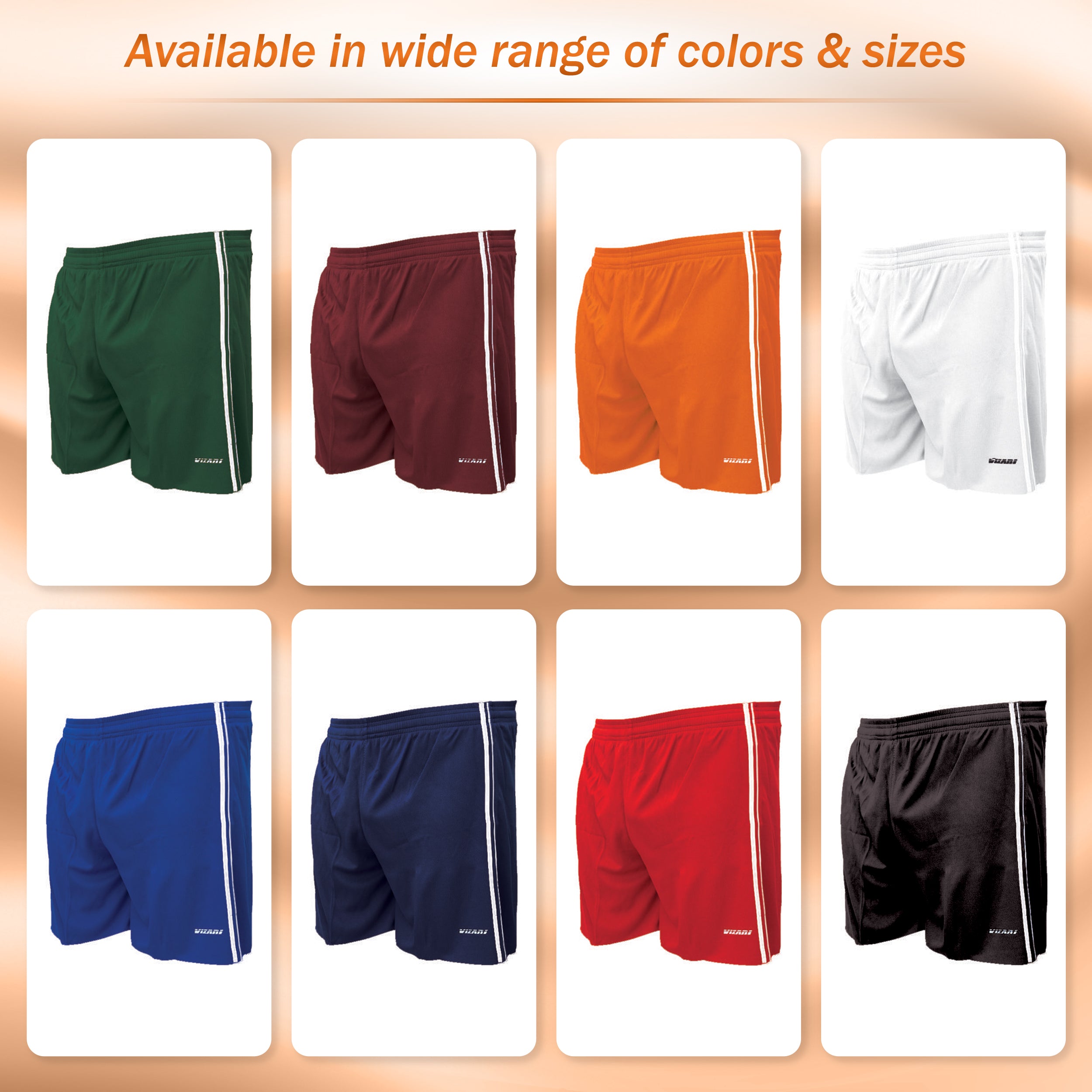 Campo Soccer Shorts - Orange