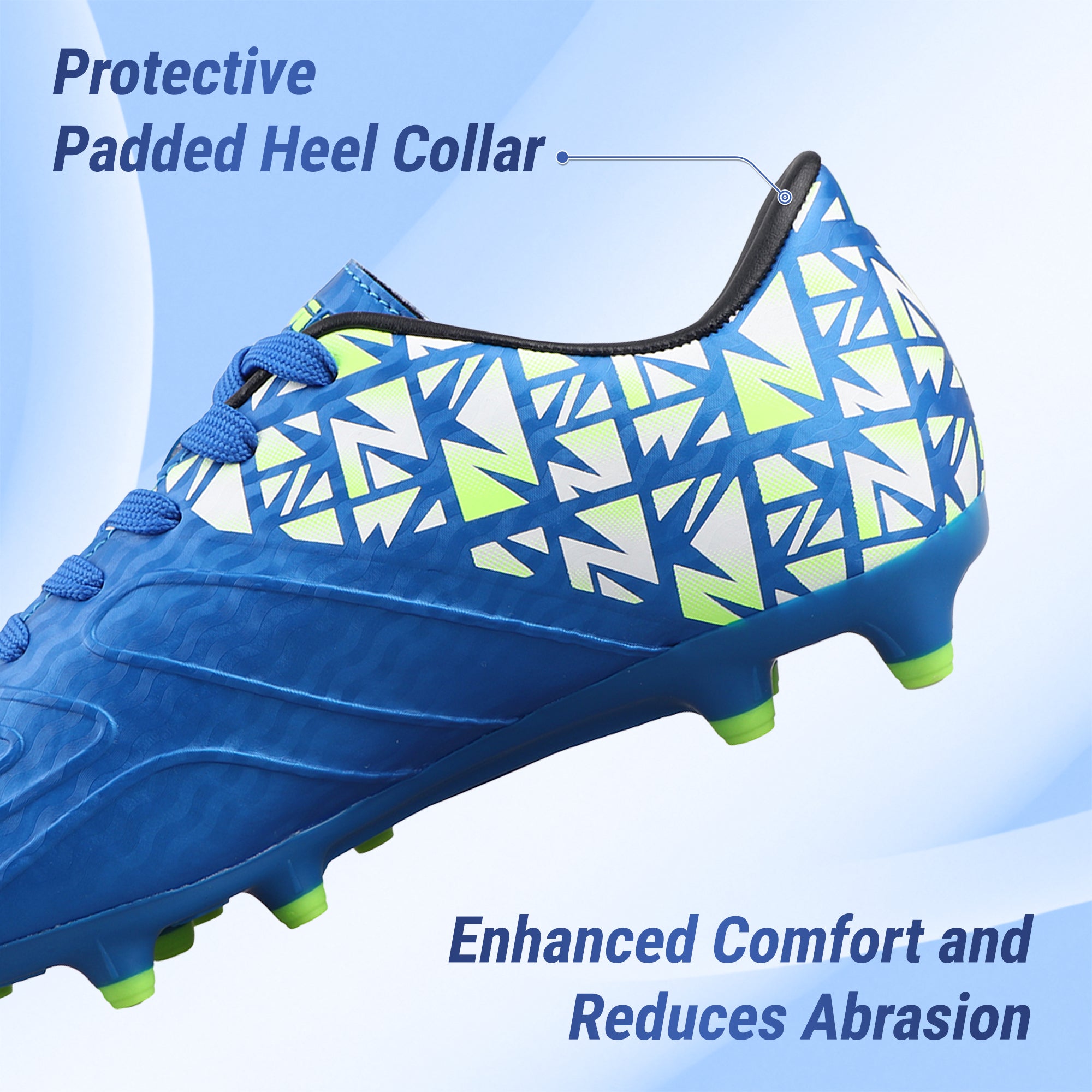 Pismo Junior Firm Ground Soccer Cleats - Blue