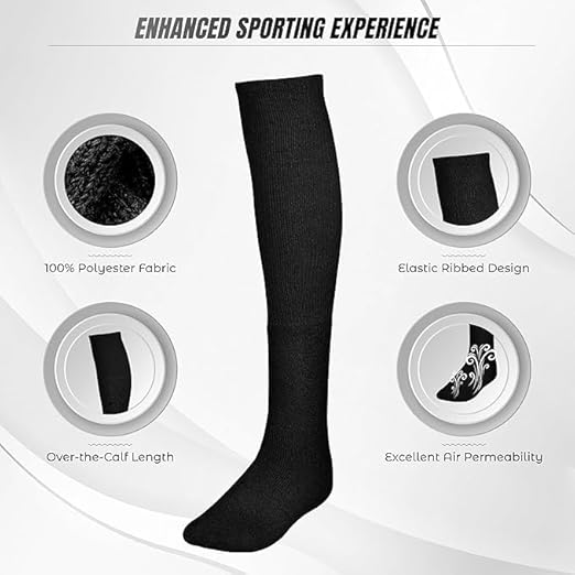 Vizari League Multi-Colored Socks Combo | Sweat Wicking Socks (Pack of 3)