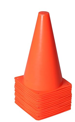 9 in Field Cone-Orange