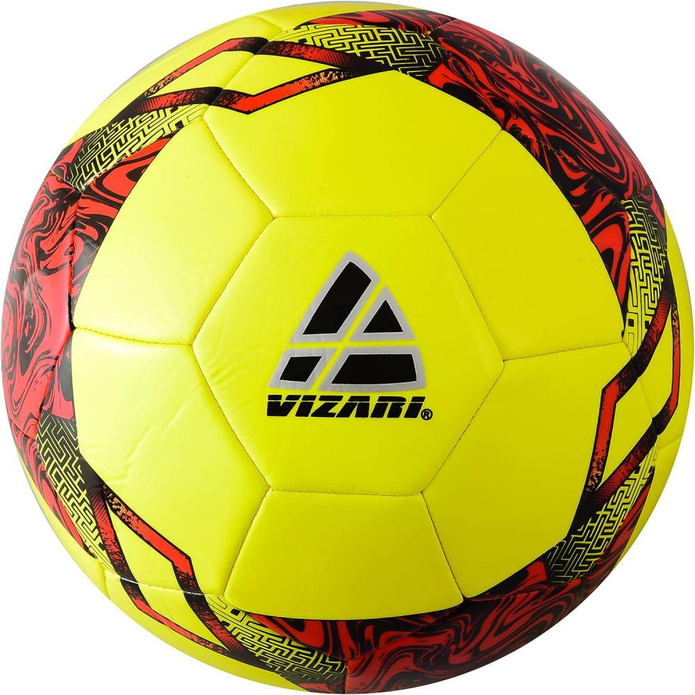 Toledo Soccer Ball-Neon Yellow/Red