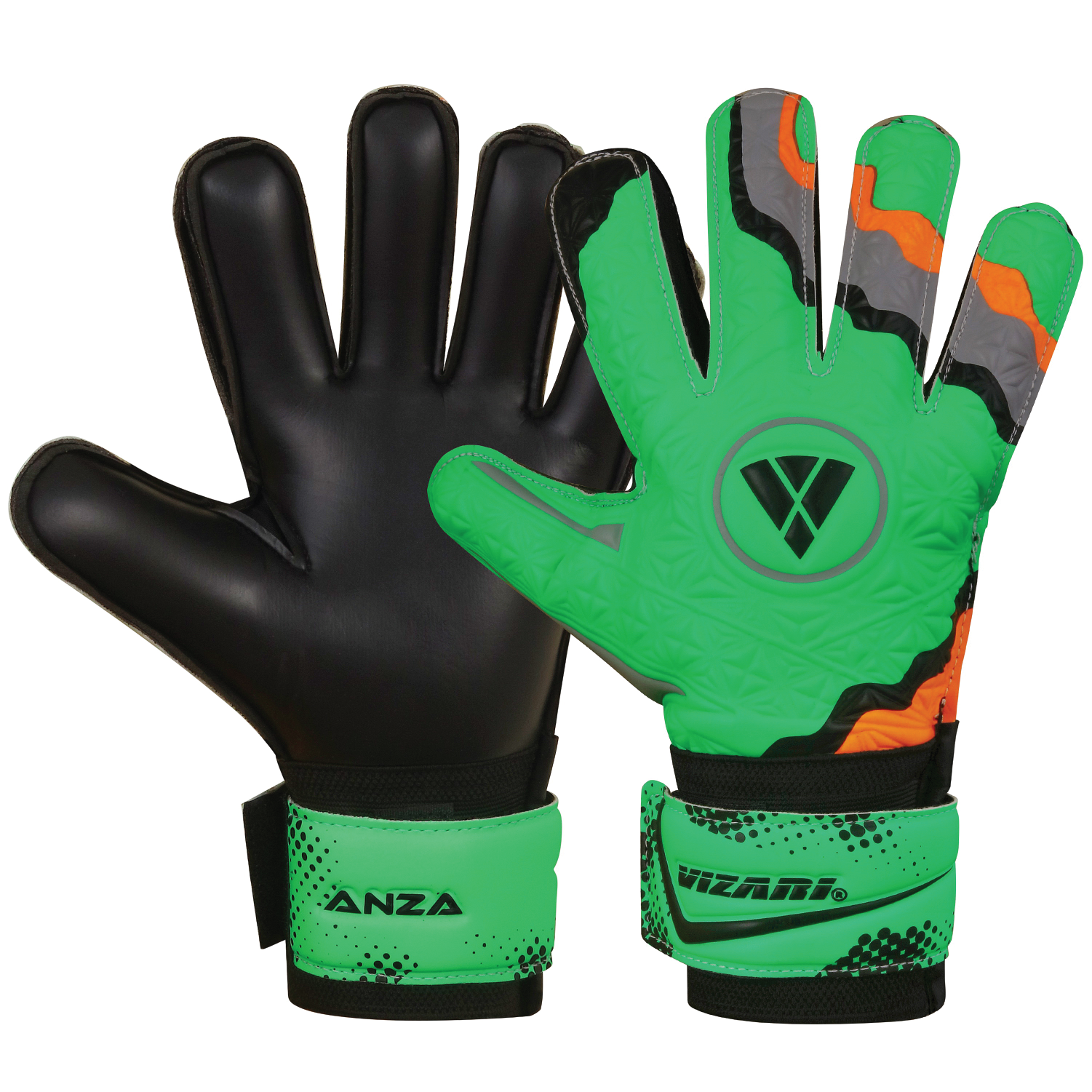 ANZA F.P. Goalkeeping Glove- Green/Black