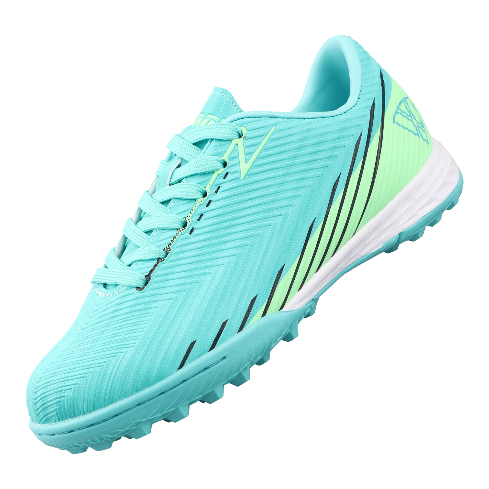 Tesoro Youth Turf Soccer Shoes - Aqua/Mint