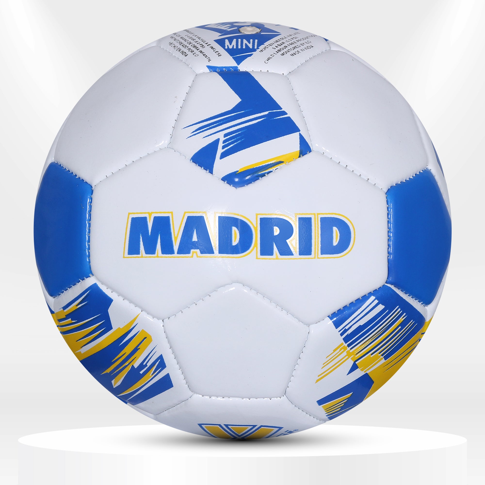 Club Team Soccer Balls - Madrid White