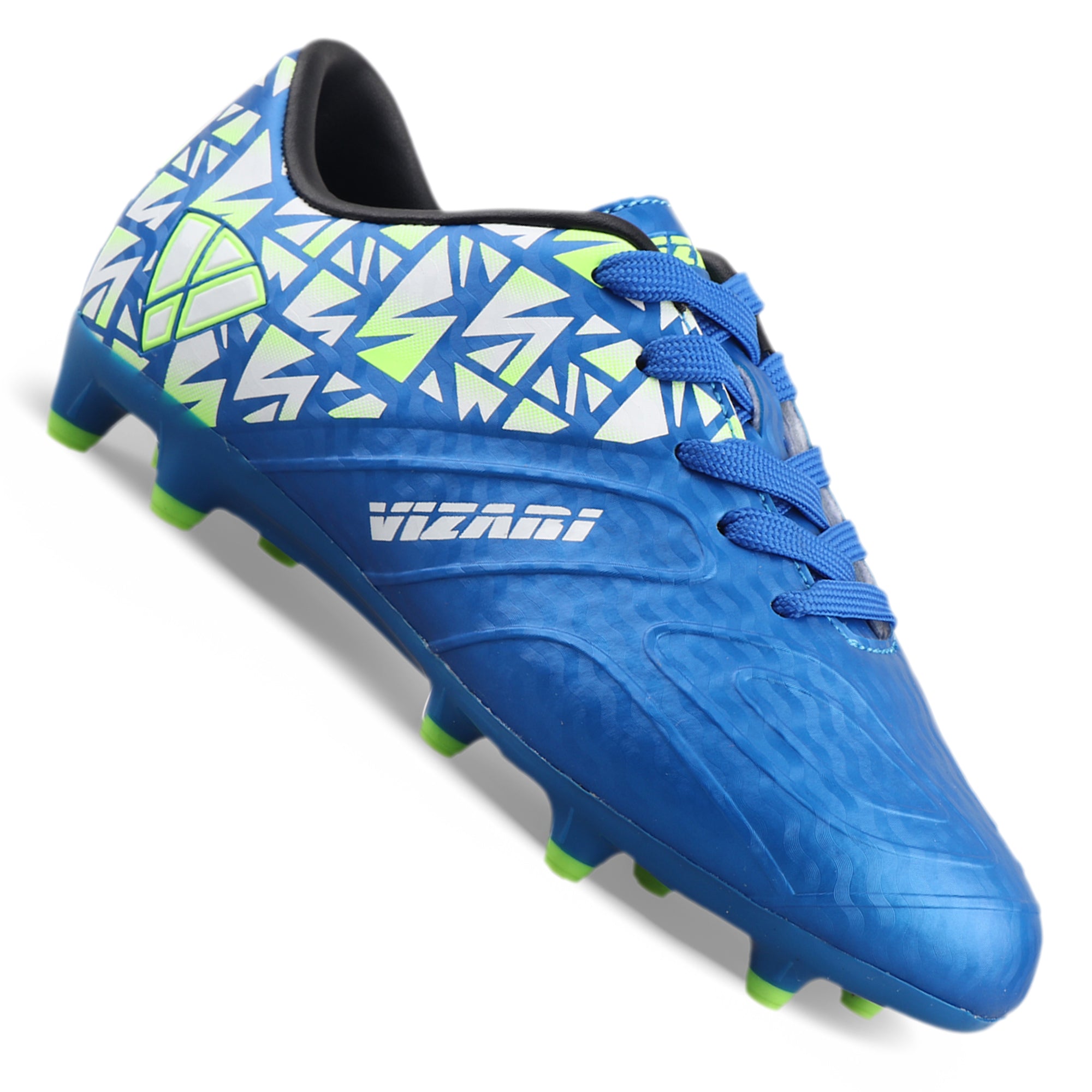 Pismo Junior Firm Ground Soccer Cleats - Blue