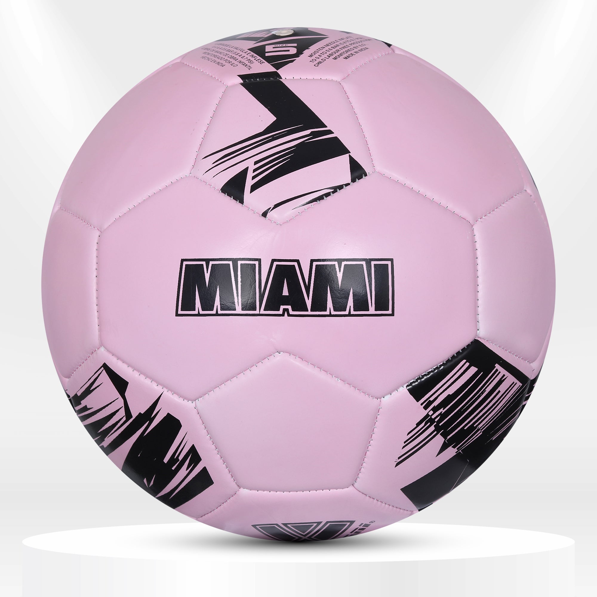 Club Team Soccer Balls - Miami Pink