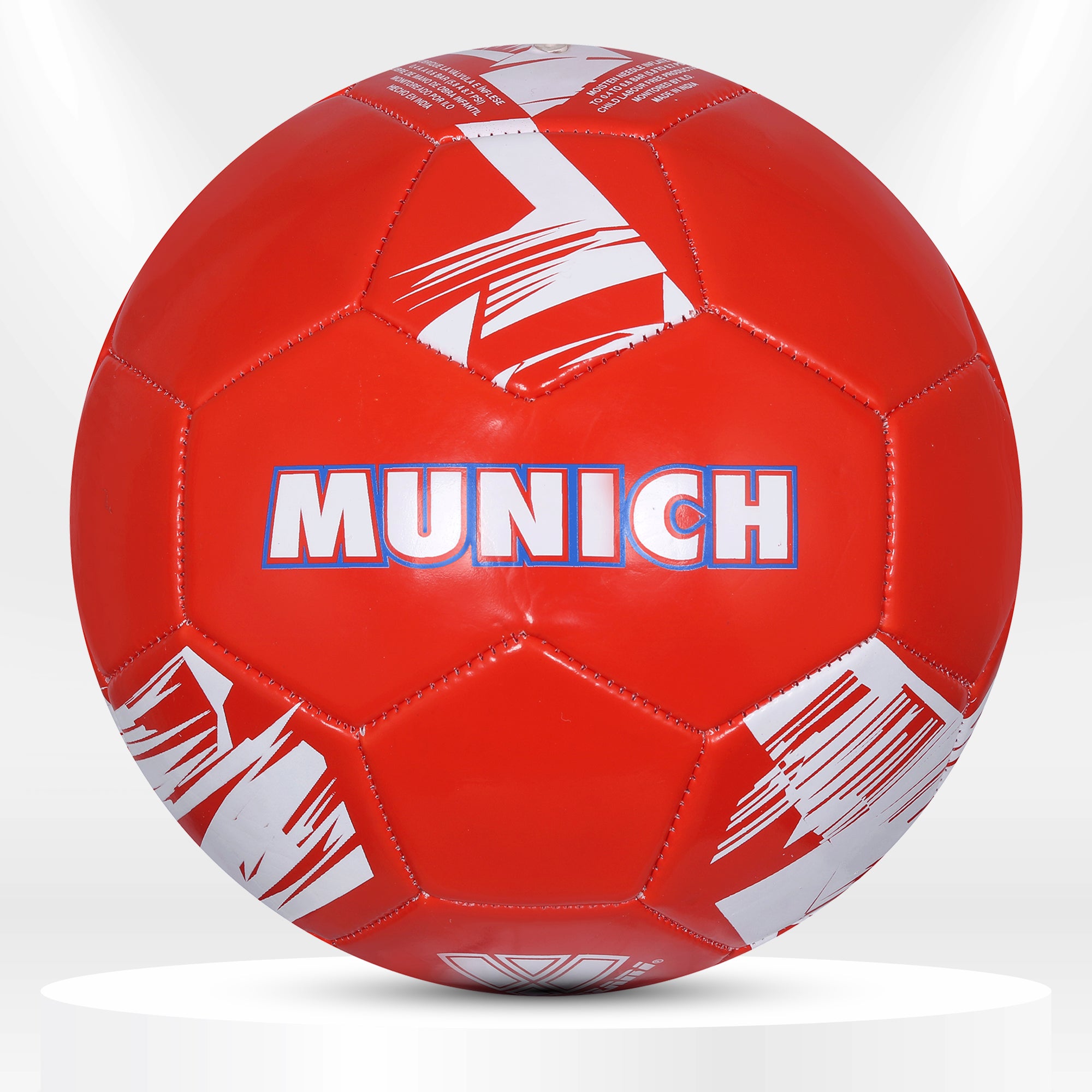 Club Team Soccer Balls - Munich Red