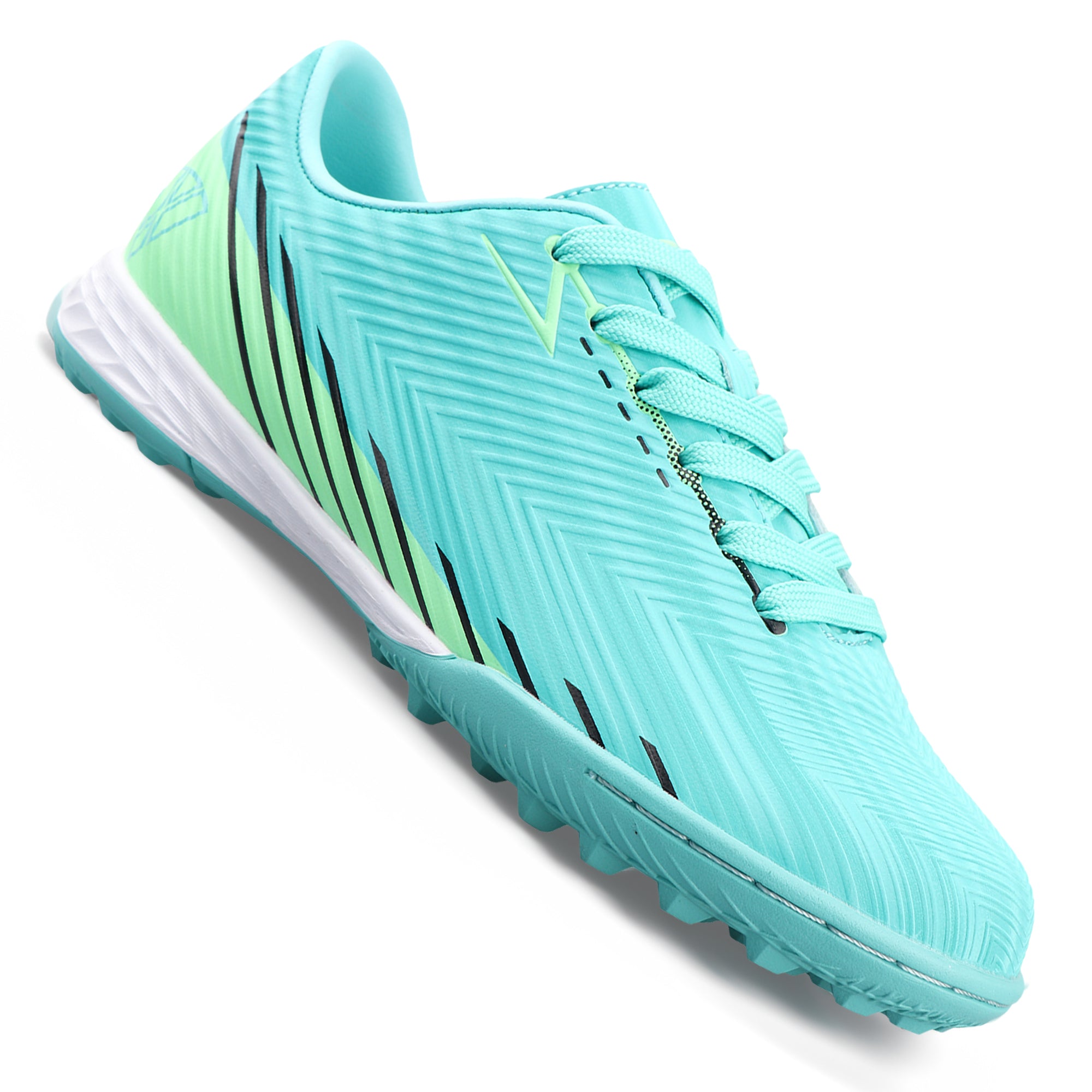 Tesoro Youth Turf Soccer Shoes - Aqua/Mint