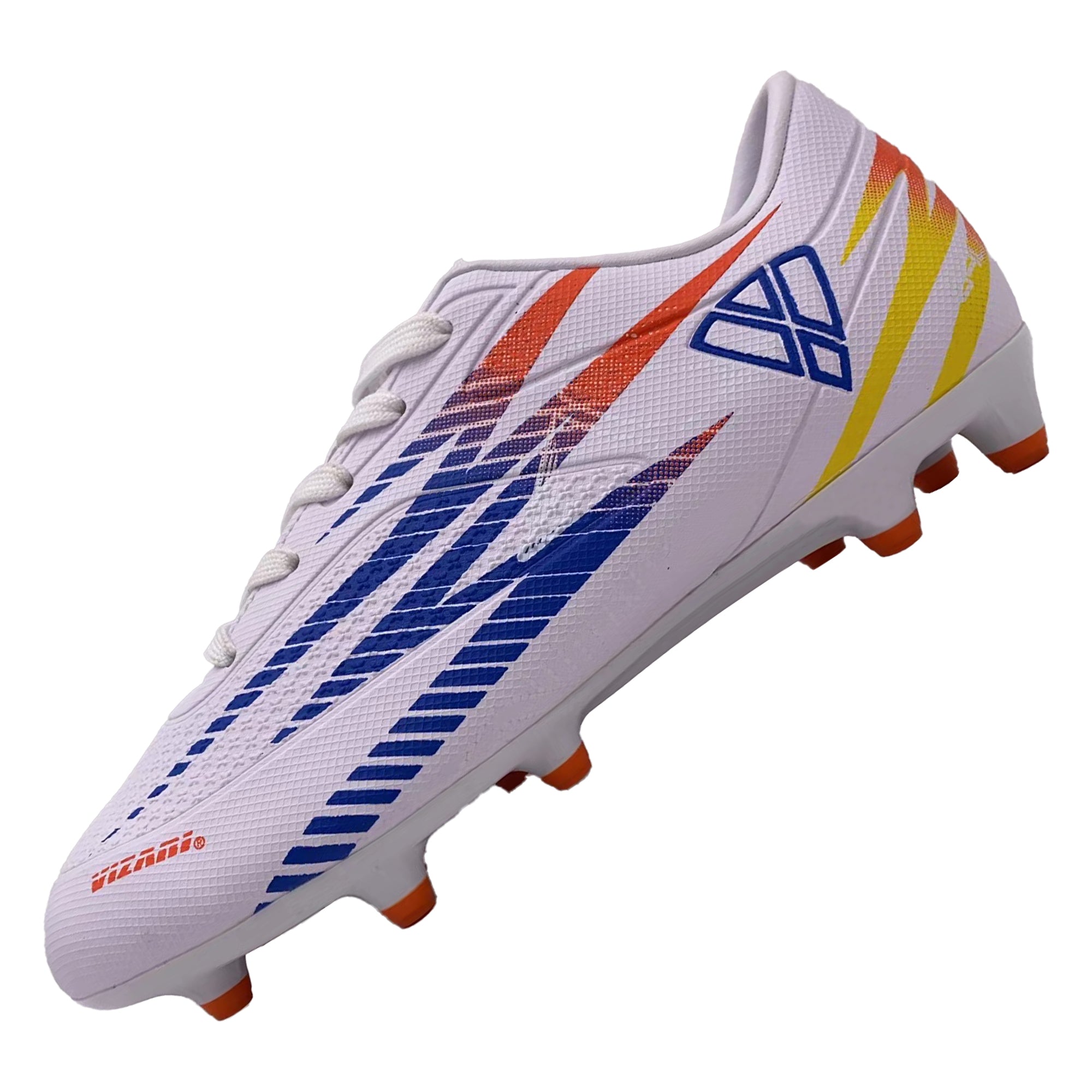 Bodega Junior Firm Ground Soccer Cleats - White