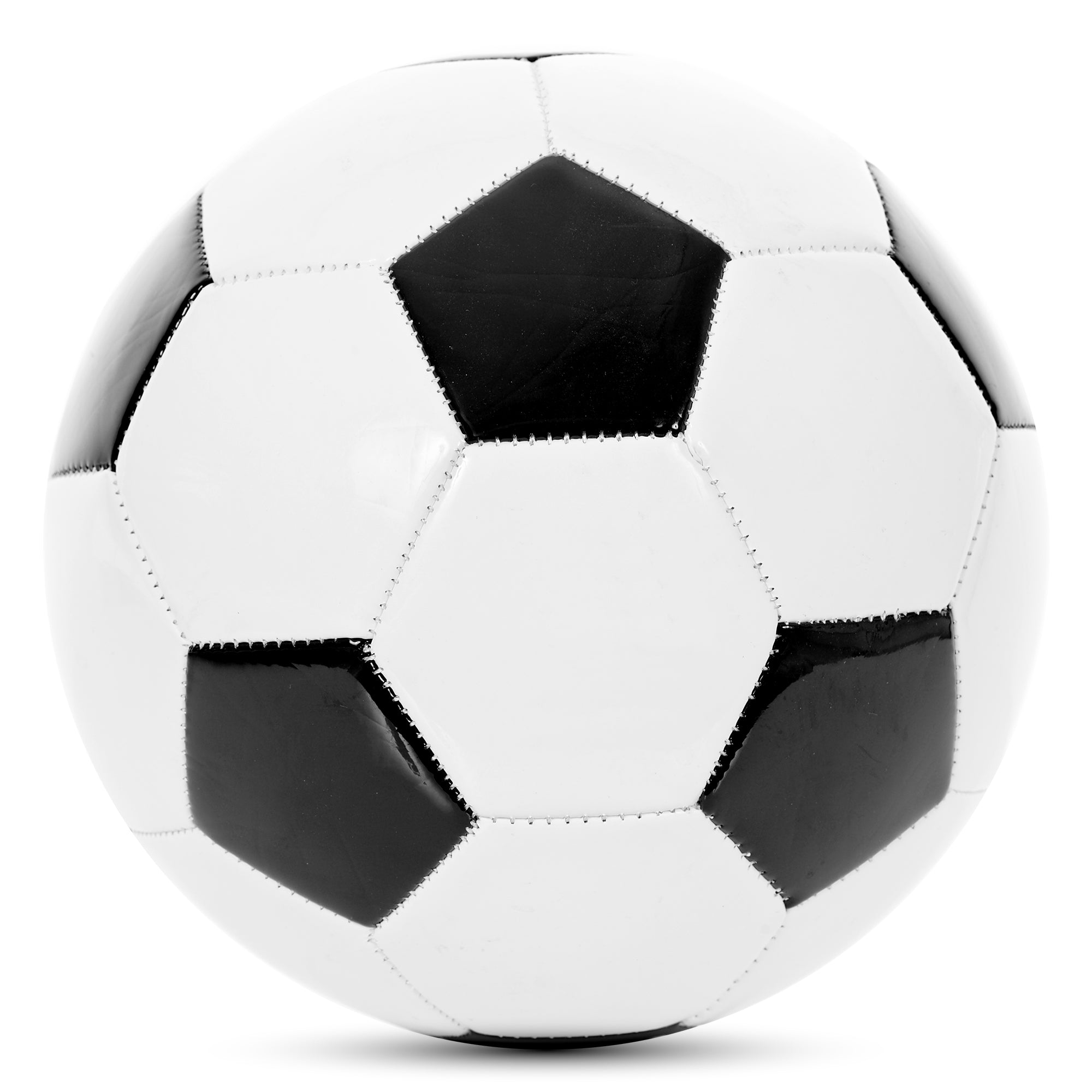 Classico Soccer Ball-White/Black/Silver