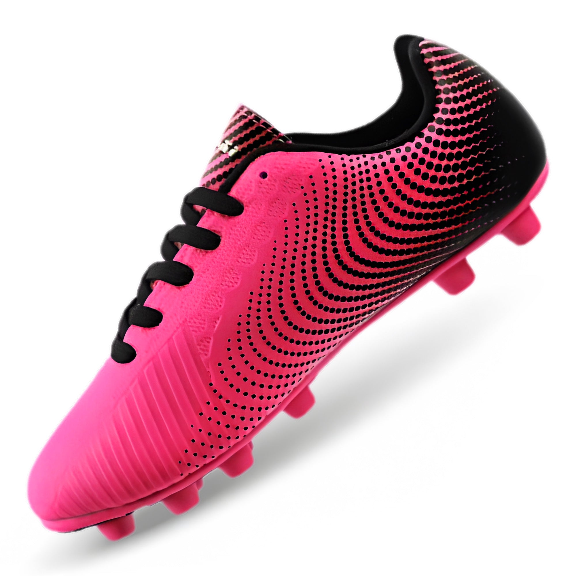 Stealth Firm Ground Soccer Shoes -Pink/Black