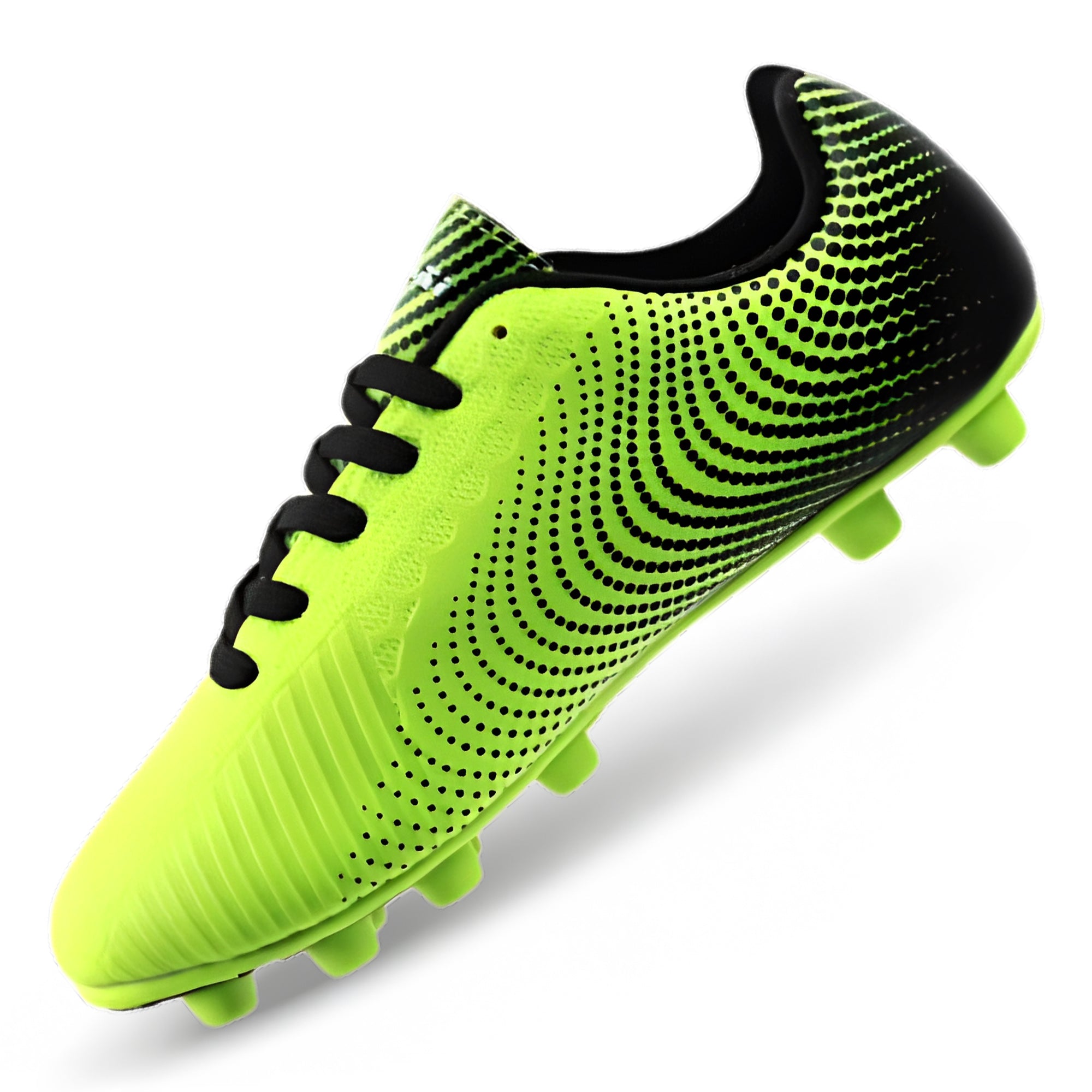 Stealth Firm Ground Soccer Shoes -Green/Black