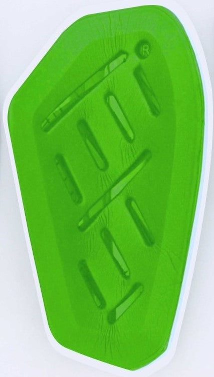 Soquel Soccer Slip in Shin Guard with Pocketed Sleeve-Green/Black