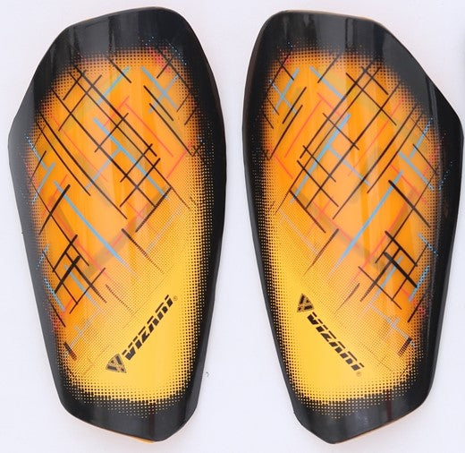 Soquel Soccer Slip in Shin Guard with Pocketed Sleeve-Orange/Black