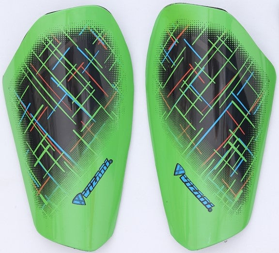 Soquel Soccer Slip in Shin Guard with Pocketed Sleeve-Green/Black