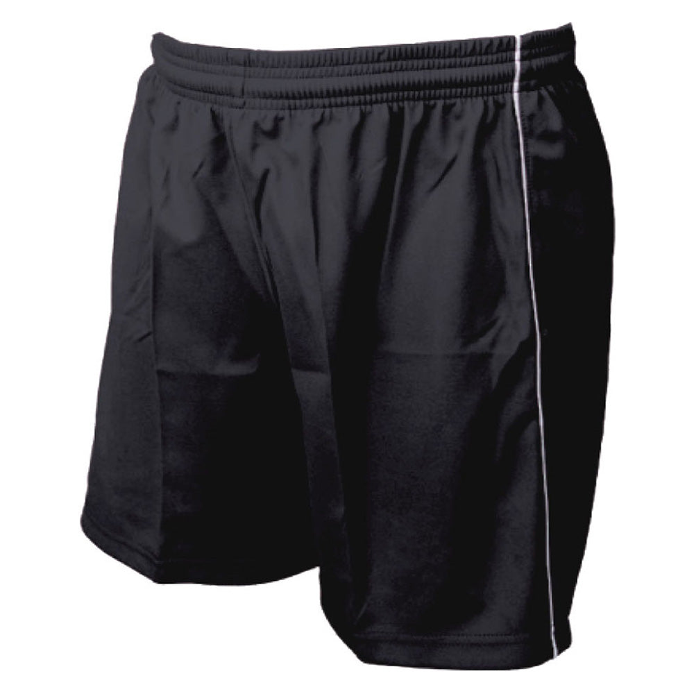 Youth Wicking Soccer Shorts With Piping